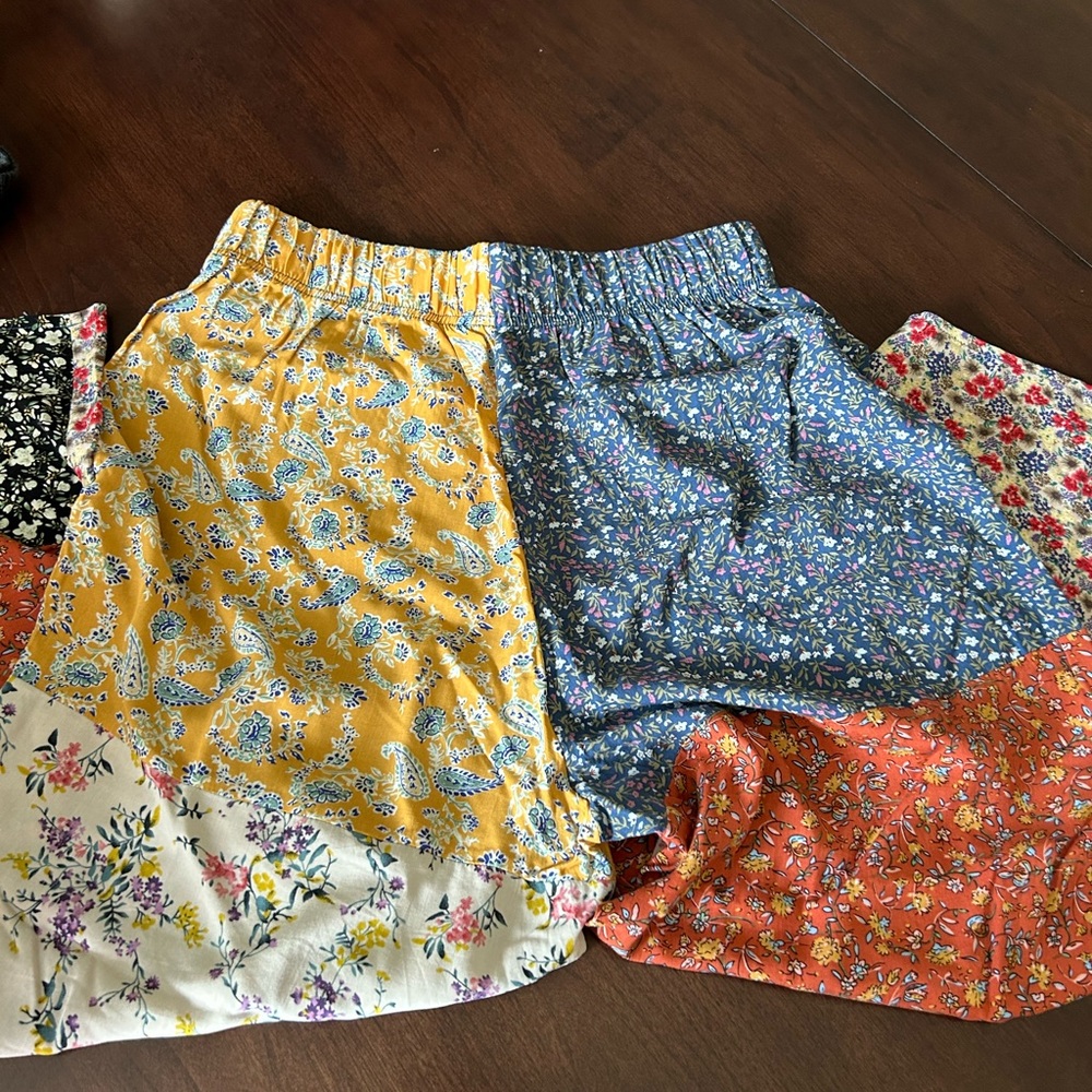 Natural Life Patchwork patterned pants Size L